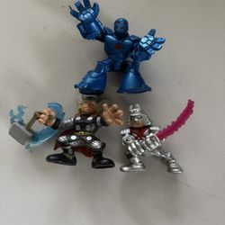 Marvel Super Hero Squad Lot Of 3