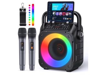 Karaoke Machine Join and Joy with 2 Mics