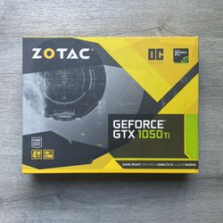 📦 ZOTAC Nvidia GeForce GTX 1050  Ti - OC Edition 4GB 