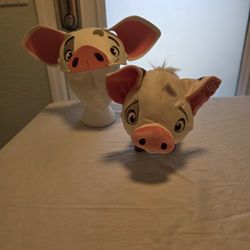 Disney Moana Walk And Snort Pua And Foam Pua Helmet