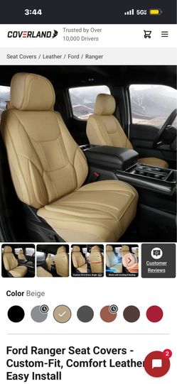 Ford ranger seat covers