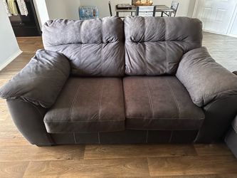 Gray couches 2 piece