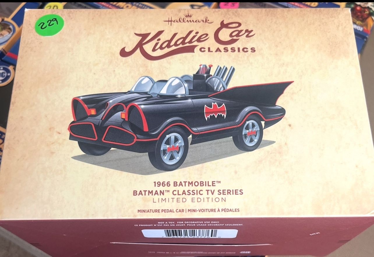 ミニカー Kiddie Car 1966y BATMAN SERIES #45 Kiddie car Classic 1966 Batmobile Limited Edition