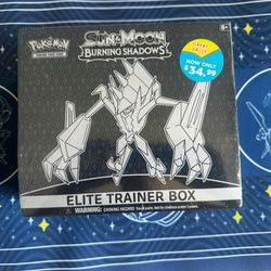 Pokemon Burning Shadows Elite Trainer Box