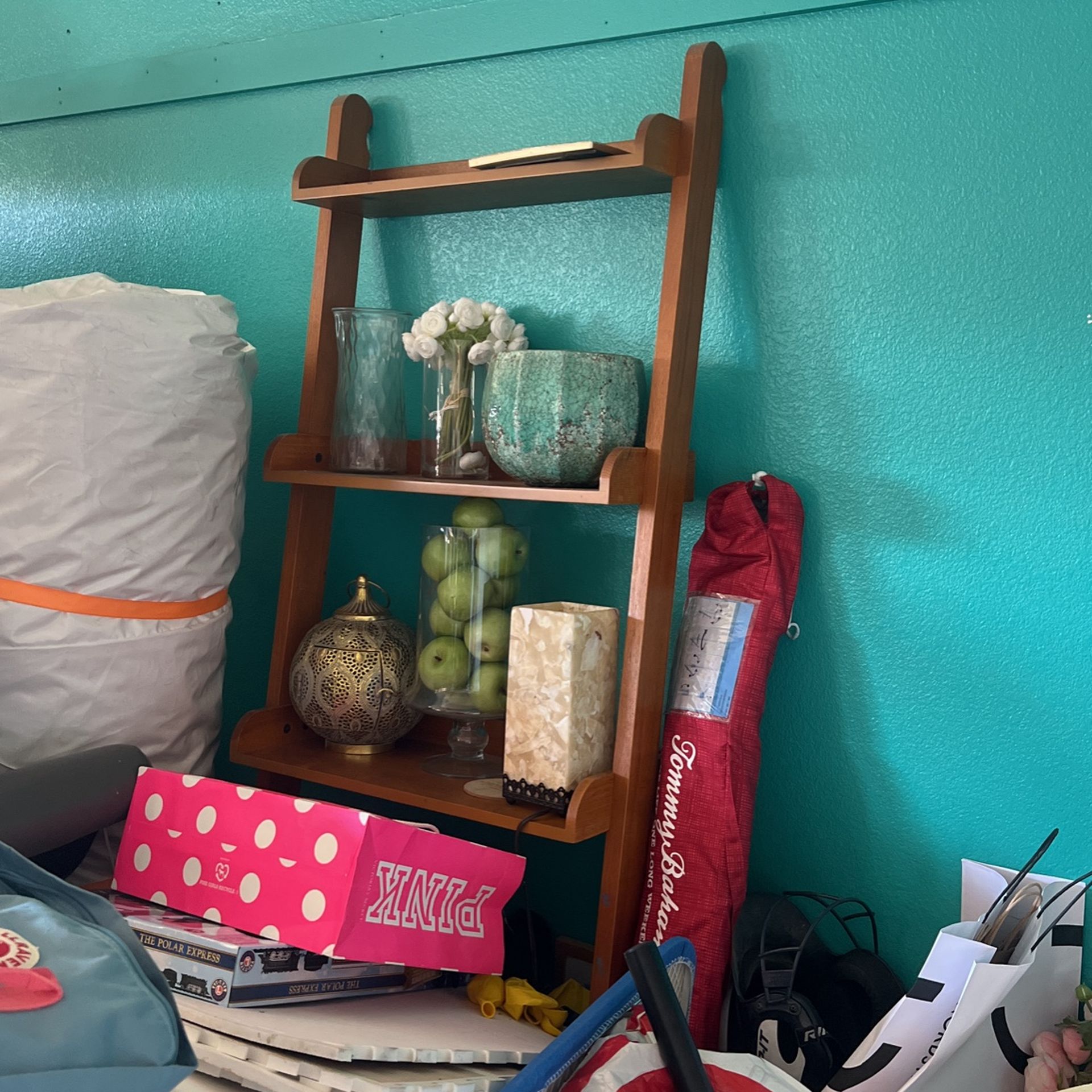 Brown Wooden Bookshelf