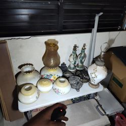 Antique Lamps And Parts