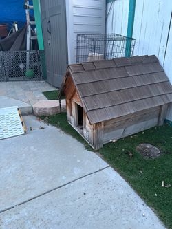 Casita para perro, muy muy maciza