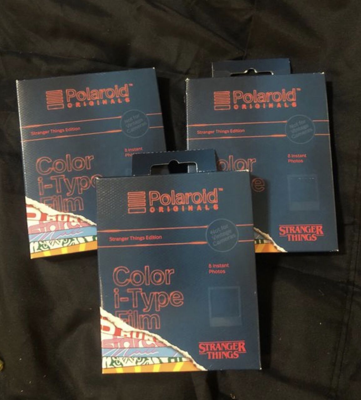 Special Edition ‘Stranger Things’ Polaroid Color i-Type Film (3pks)