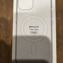 Apple Brand NEW iPhone 13 Silicone Case - Clear With MagSafe
