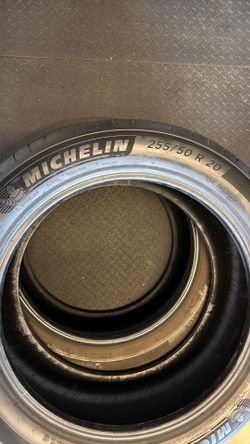 Set of 2 Michelin Primacy A/S Tires 255/50R20 105H All Season OEM Take Off