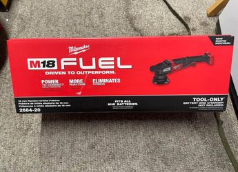 Milwaukee M18 Fuel Brushless Cordless 15mm Random Orbital Polisher (TOOL ONLY)  READ DESCRIPTION