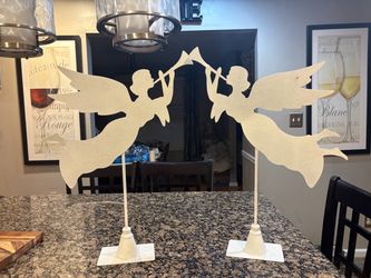 White angels 21 inches tall