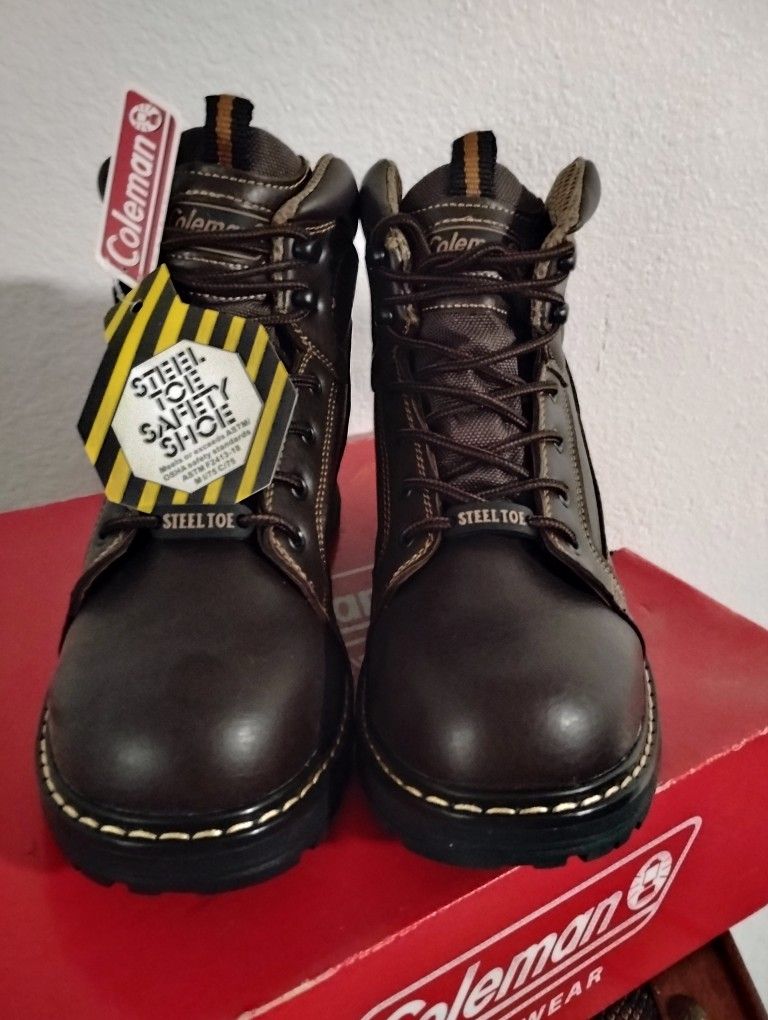 Coleman's Steel Toe Workforce Work Boots