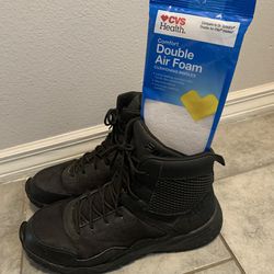 Men’s Black Boots Fila Size 12