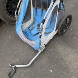 Schwinn Shuttle Foldable Bike Trailer, 2 Passengers