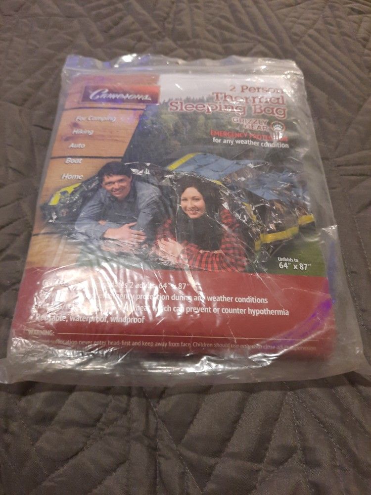 Grizzly Gear 2 Person Thermal Sleeping Bag