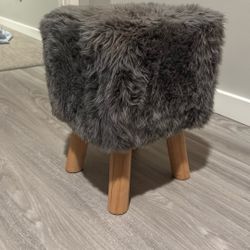 Furry Mini Stool