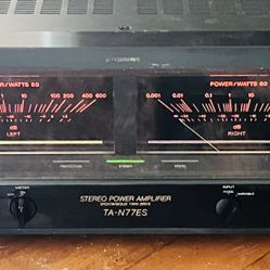 Vintage Sony Power Amplifier TA-N77ES