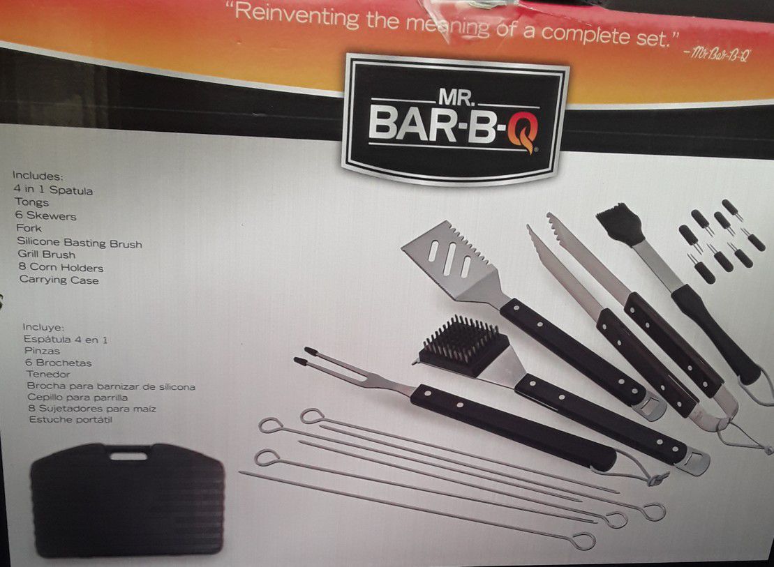 Bbq accessories new in box
