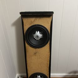 JBL 10’s with box and JBL amp