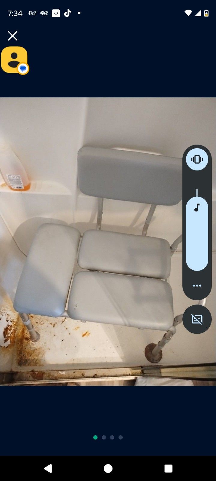 Disabled Person Chair For Shower,Or Anything You Want $50