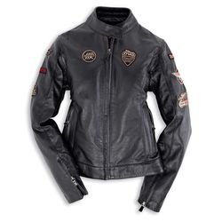 Ducati Women’s Motorcycle Leather Jacket Size 44
