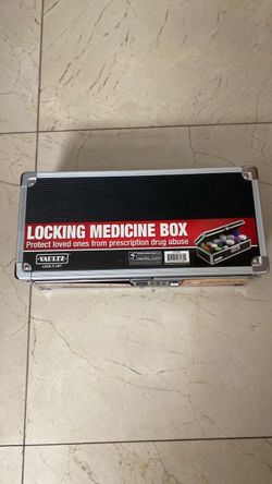 Locking Medicine Box