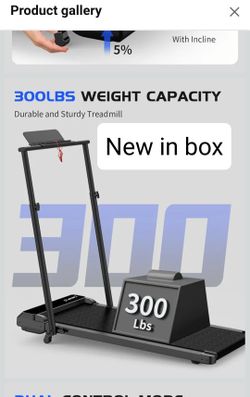 Foldable Treadmill  - New