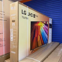 75 “ LG Smart 4K LED HDR TV