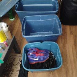 Large Storage Container With 2 Smaller 