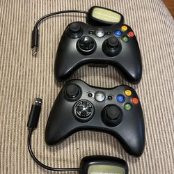 Wireless XBOX 360 Controllers ~ Set of (2)