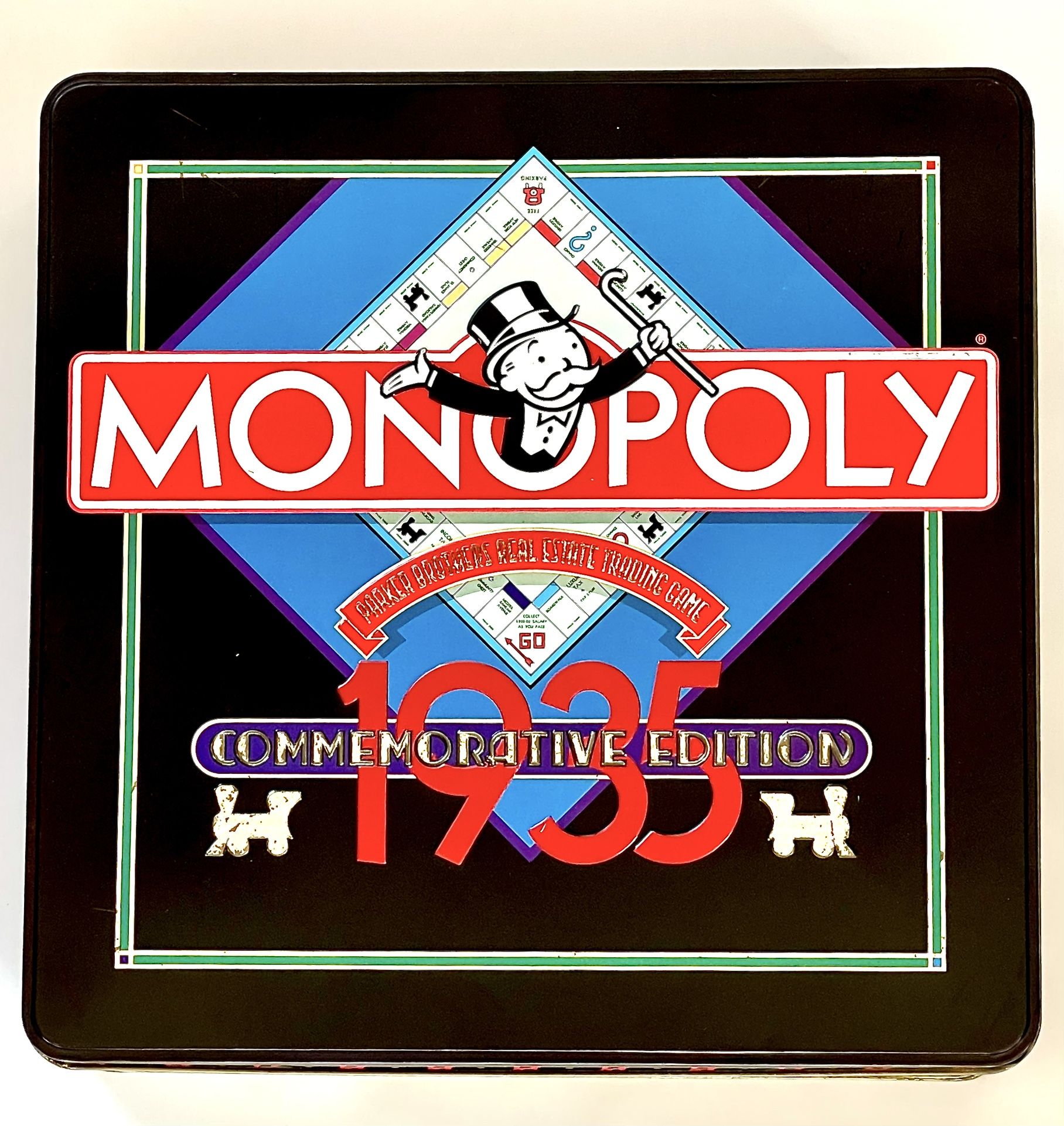 🧐Monopoly Board Game: “Commemorative Edition 50th Anniversary Monopoly” Board Game in Tin Box