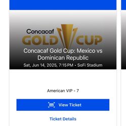 Mexico Vs DR - Gold Cup Inauguration Game