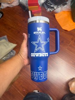 Stanley Dallas Cowboys Tumbler with Handle
