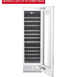 🔹 Model: T24IW905SP 🔹 Triple-Zone Cooling – Ideal for reds, whites, and sparkling 🔹 92-Bottle Capacity across 11 telescopic shelves 🔹 Smart TFT To