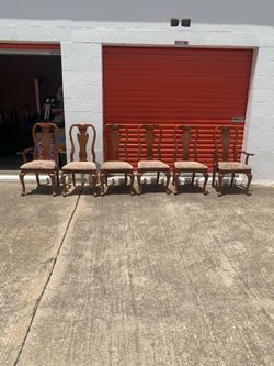 6 dining chairs