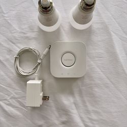 Philips Hue Bridge  - AND -  2 White and Color Bulbs