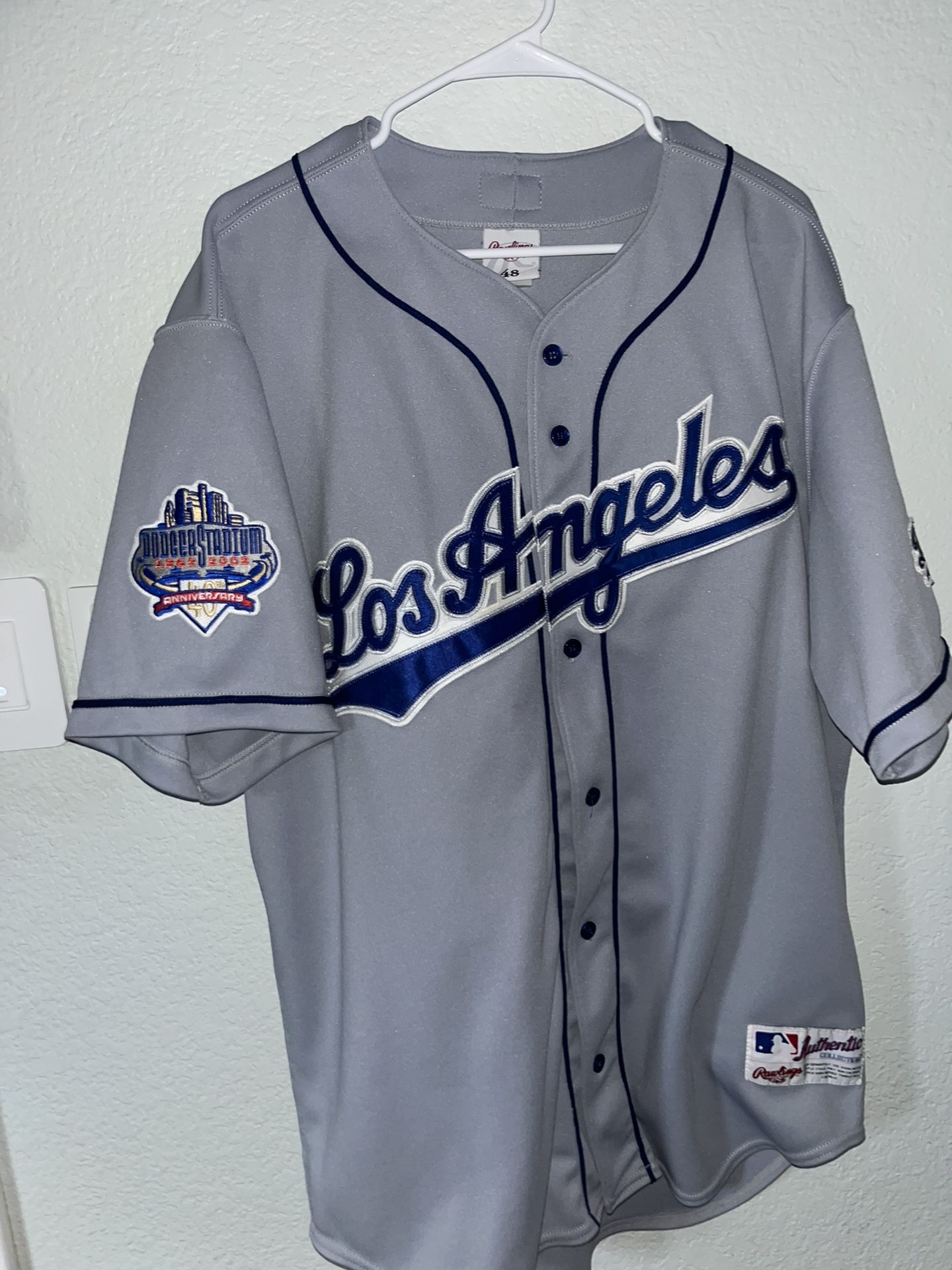 Vintage Los Angeles Dodgers (Away) Jersey : Dodger Stadium 40th anniversary Edition