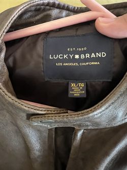 Lucky Brand Authentic Leather Jacket