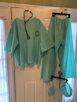Halloween Dr. scrubs