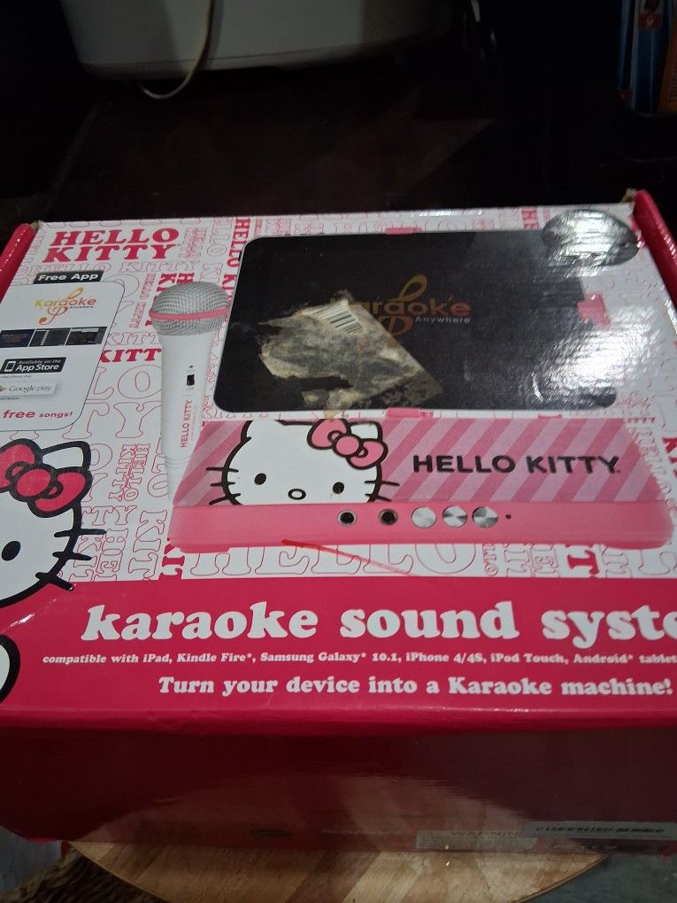 Hello Kitty Karaoke Sound System