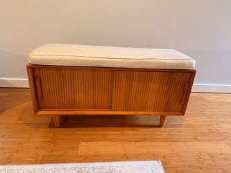Wood Cabinet with Cushion