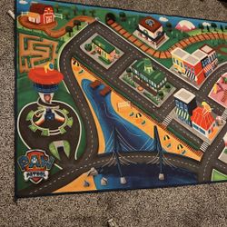 Paw Patrol Race Car Rug