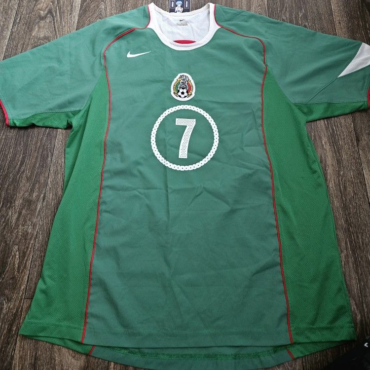 Nike Mexico 2005 Antonio Naelson Sinha Jersey Large