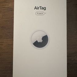 Brand New Sealed Apple AirTag 4-Pack — AUTHENTIC, Unopened