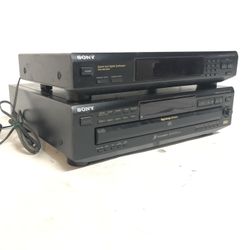 Sony Tuner And 5 Cd Disc Changer