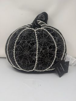 Cynthia Rowley Halloween Pumpkin Decorative Pillow NWT
