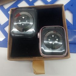  2 Pack Series 9 AUTHENTIC Apple Watchs Pink 41MM Black 45MM