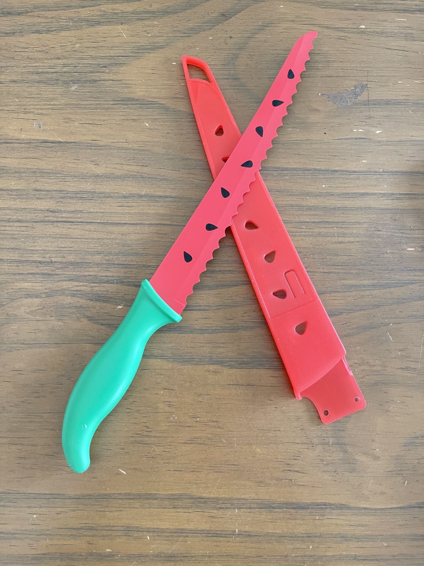 New GOOD COOK Watermelon Knife / Slicer 9" Blade With Sheath Fast Shipping!