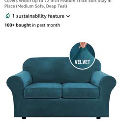 Two Cushion Loveseat Cover